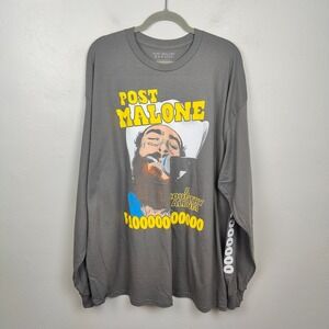 Post Malone F-1 Trillion Graphic Tee Size‎ XXL A Country Album VIP Long Sleeve